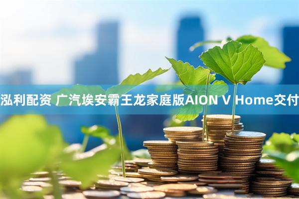 泓利配资 广汽埃安霸王龙家庭版AION V Home交付